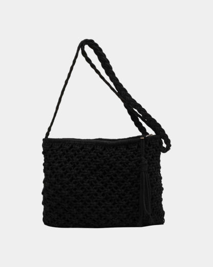 Patrizia | Borsa a tracolla effetto intrecciato