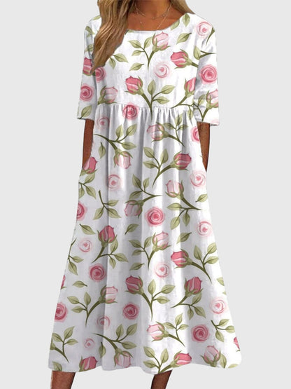 Lynley - Relaxed Midi Dress