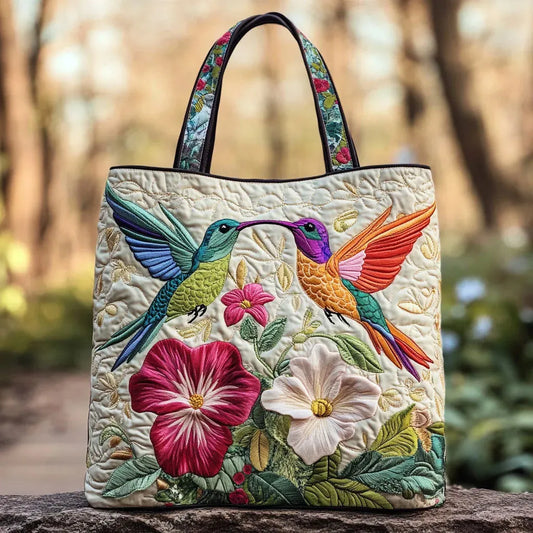 Borsa™ Zaino Imbottito con Colibrì