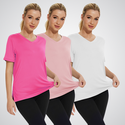 SELENA™ Casual Loose Fit Tee Pack of 3