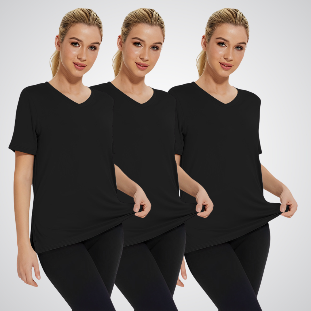 SELENA™ Casual Loose Fit Tee Pack of 3