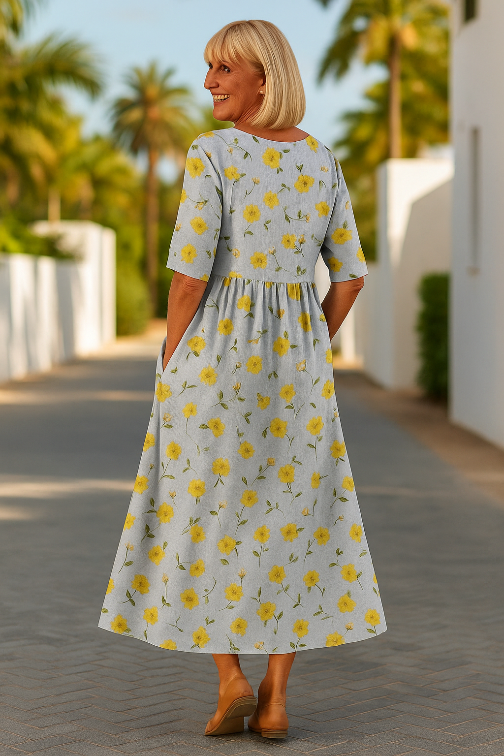 VELARIA – Abito Midi Elegante