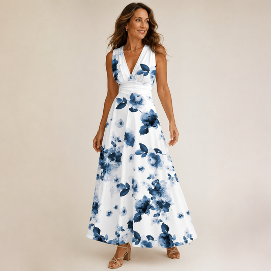 FIORELLA – Abito Maxi Floreale