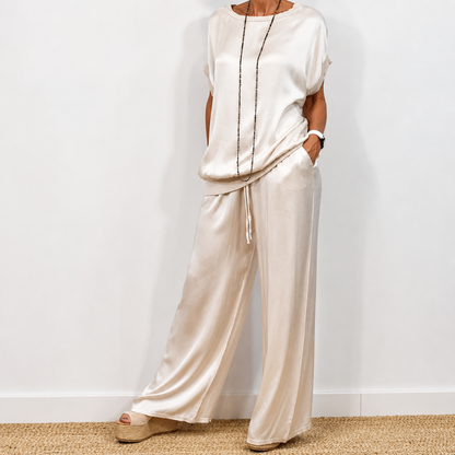 LUNETTA – Completo Elegante in Raso
