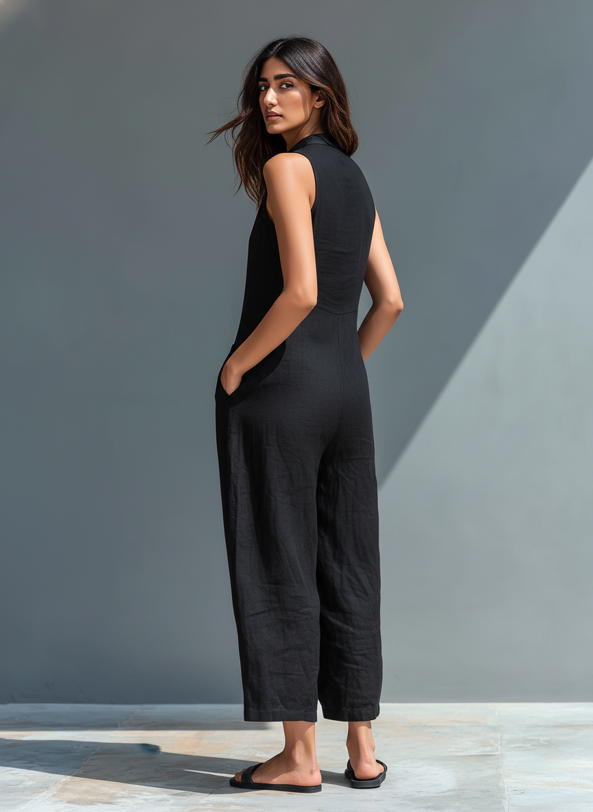 LIVIA – Tuta Elegante Senza Maniche