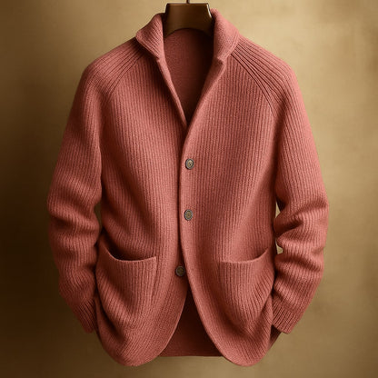 MASON - LIGHTWEIGHT BUTTON-UP KNIT CARDIGAN