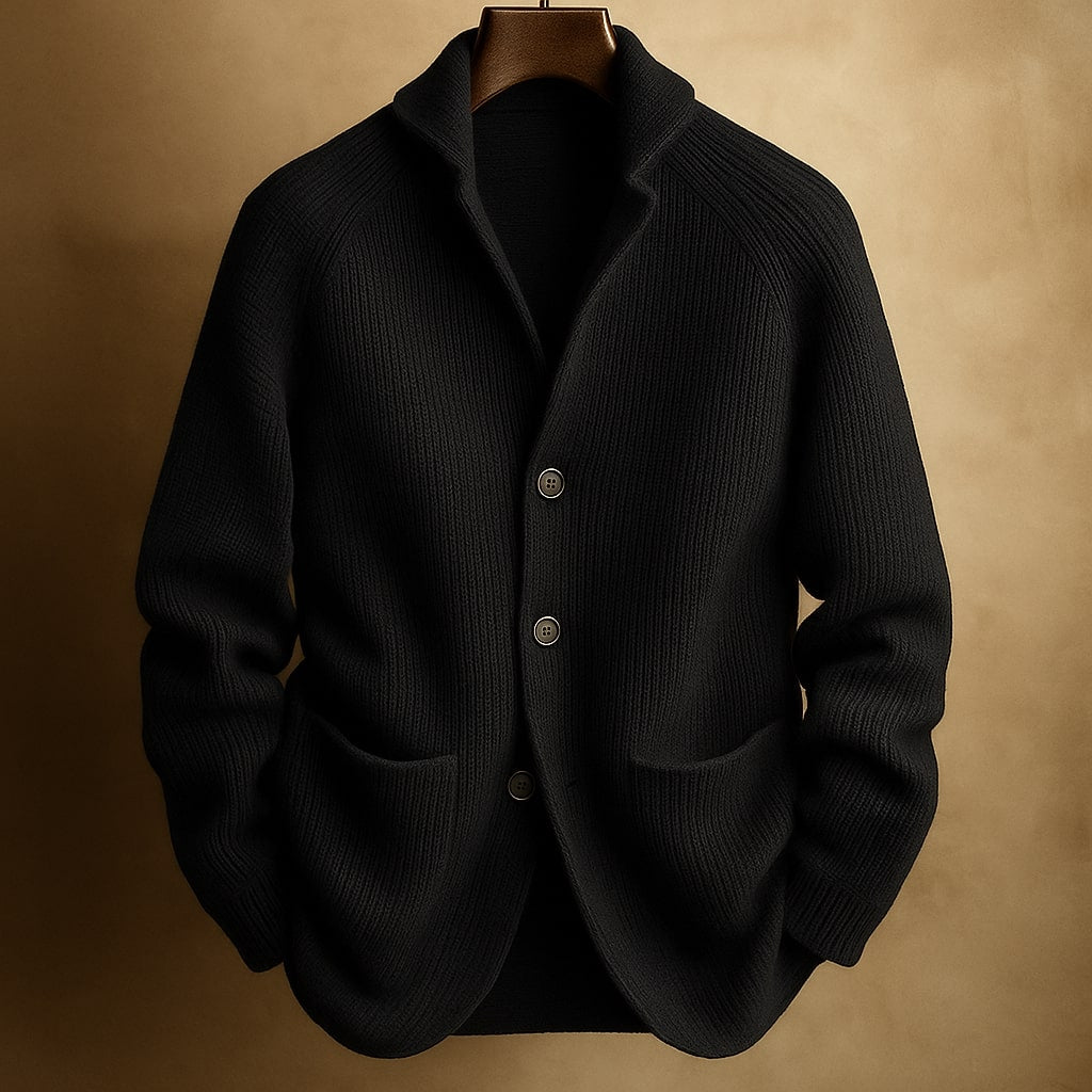 MASON - LIGHTWEIGHT BUTTON-UP KNIT CARDIGAN