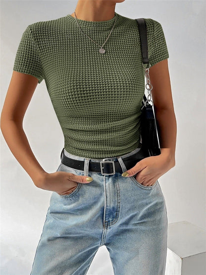NAOMIE™ | Women Sleek Slim-Fit Tee