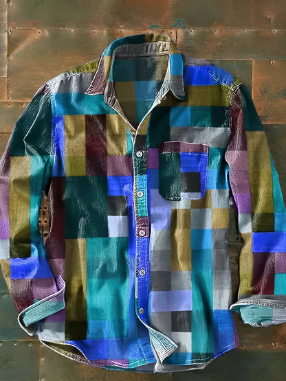 VIRGIL - ELEGANT BLOUSE WITH FUNCTIONAL POCKET