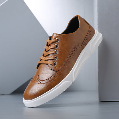 HARRINGTON - LEATHER TRAINERS