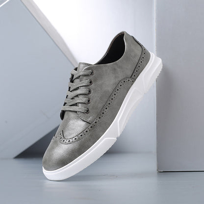 HARRINGTON - LEATHER TRAINERS