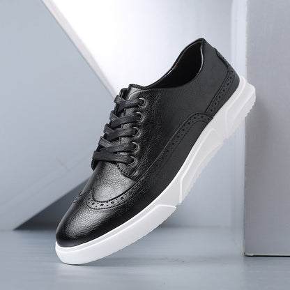 HARRINGTON - LEATHER TRAINERS