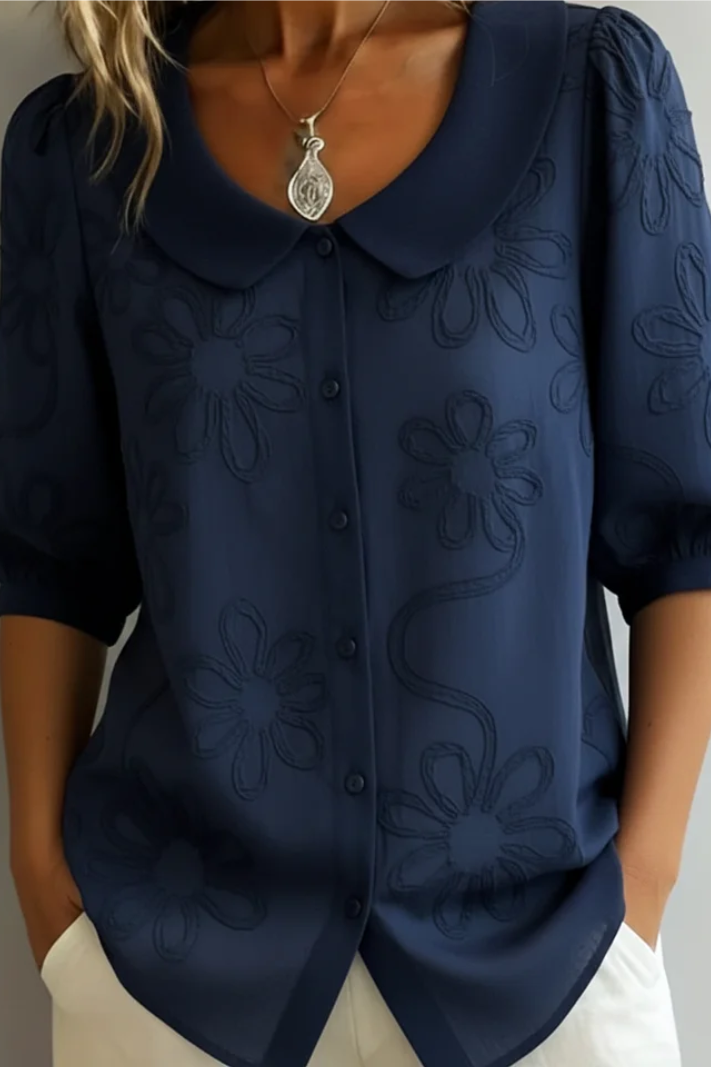 LIVIANA – Camicetta Floreale Elegante
