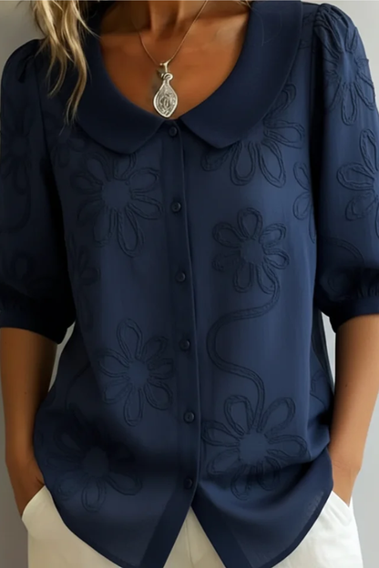 LIVIANA – Camicetta Floreale Elegante