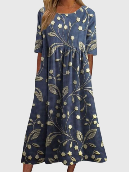 Lynley - Relaxed Midi Dress