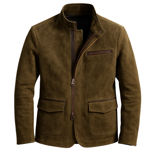Arthur - Classic Suede-Look Field Jacket