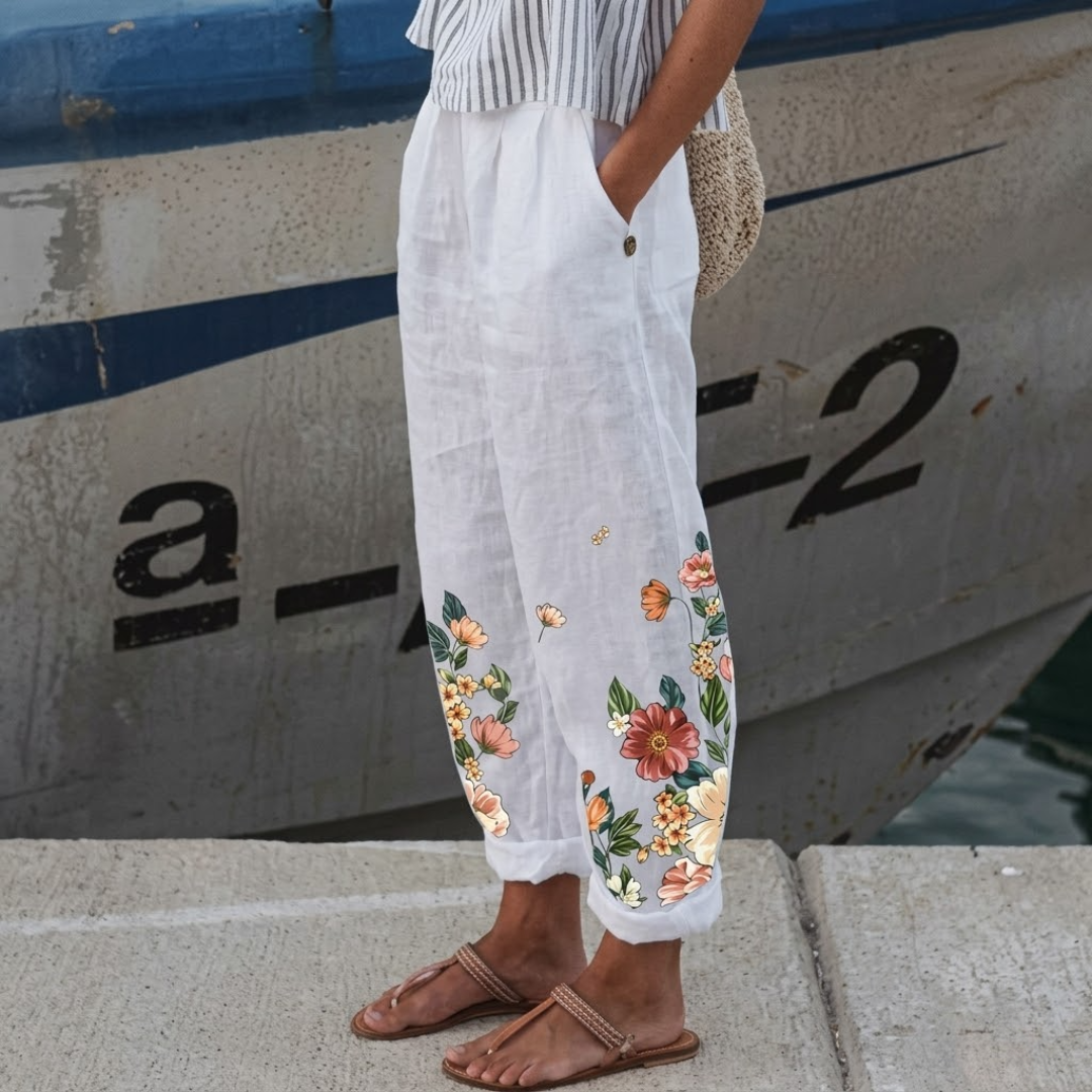 LORENZA – Pantaloni Stampati