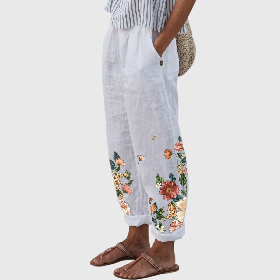 LORENZA – Pantaloni Stampati