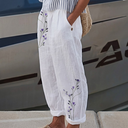 LUCILLA – Pantaloni Floreali