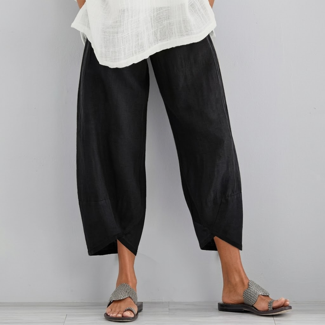 LAVINIA – Pantaloni a Gamba Larga