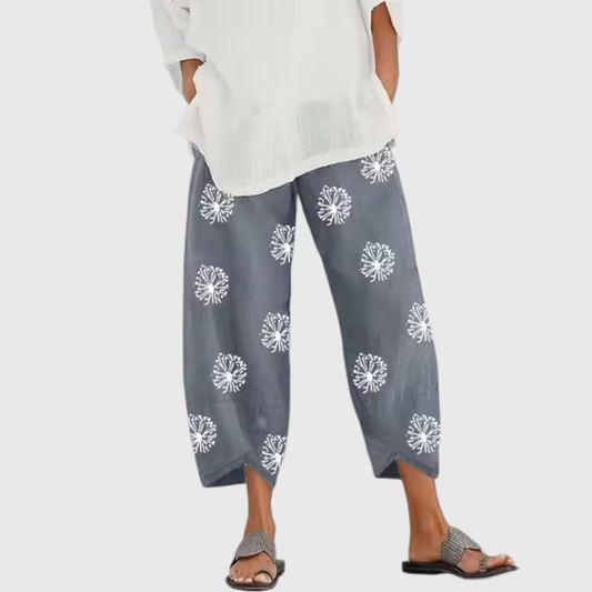 Antoinette | High Waist Wide Leg Trousers