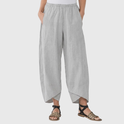 GINEVRA – Pantaloni a Gamba Larga