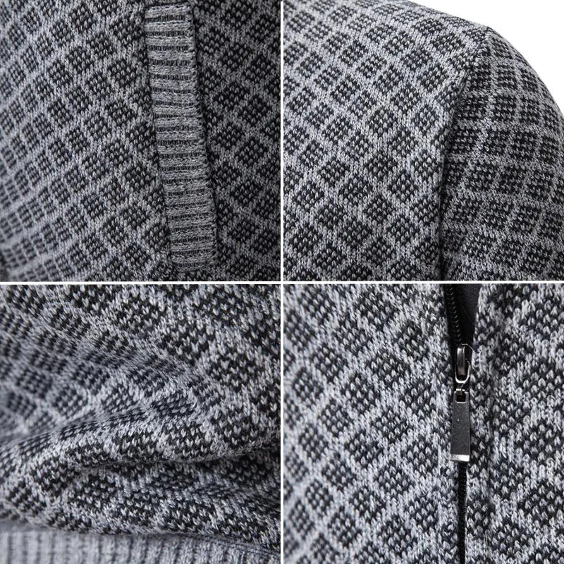 CHARLIE - PREMIUM FULL-ZIP SWEATER