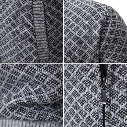 CHARLIE - PREMIUM FULL-ZIP SWEATER