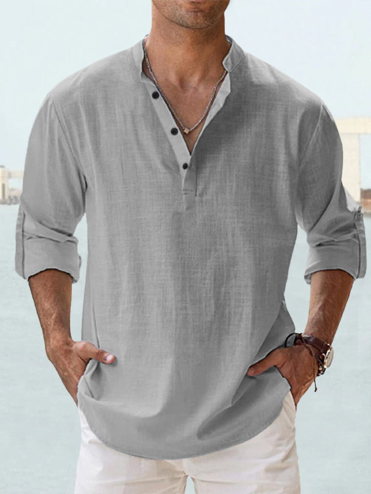 MATTHEW – BREATHABLE COTTON SHIRT