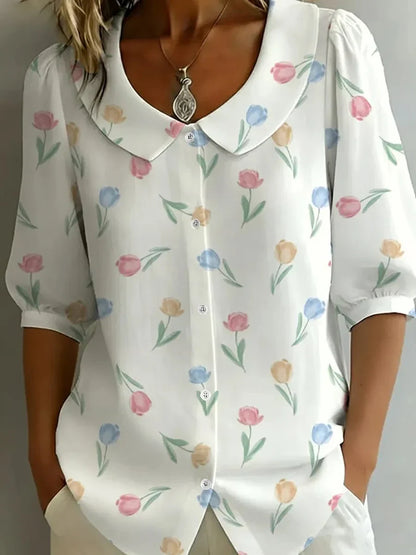 ELISE – Camicetta Floreale