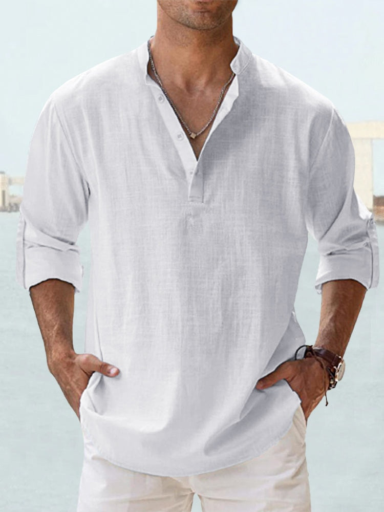 MATTHEW – BREATHABLE COTTON SHIRT