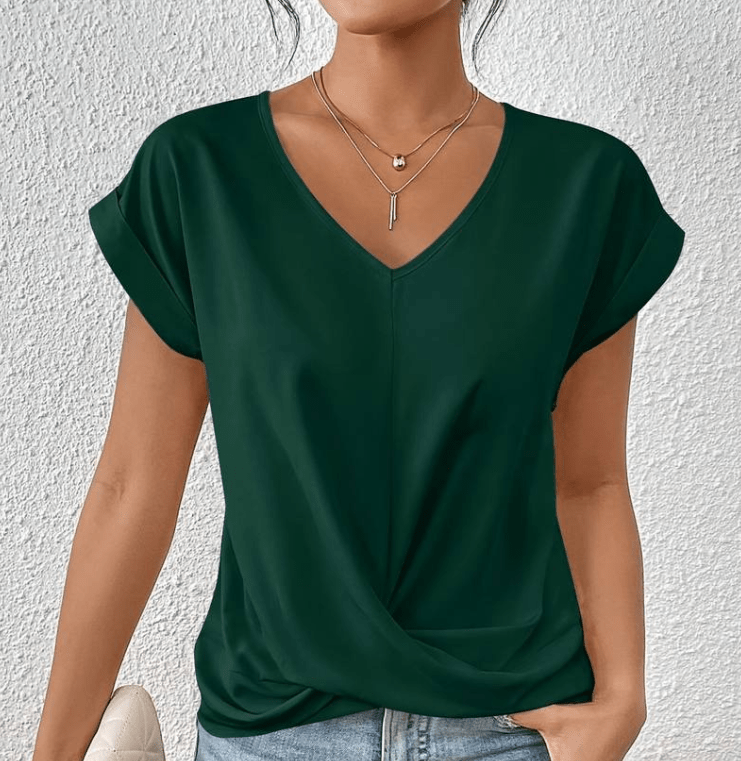 FIORELLA – Top con Scollo a V