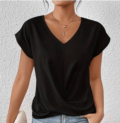 FIORELLA – Top con Scollo a V