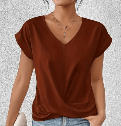 FIORELLA – Top con Scollo a V