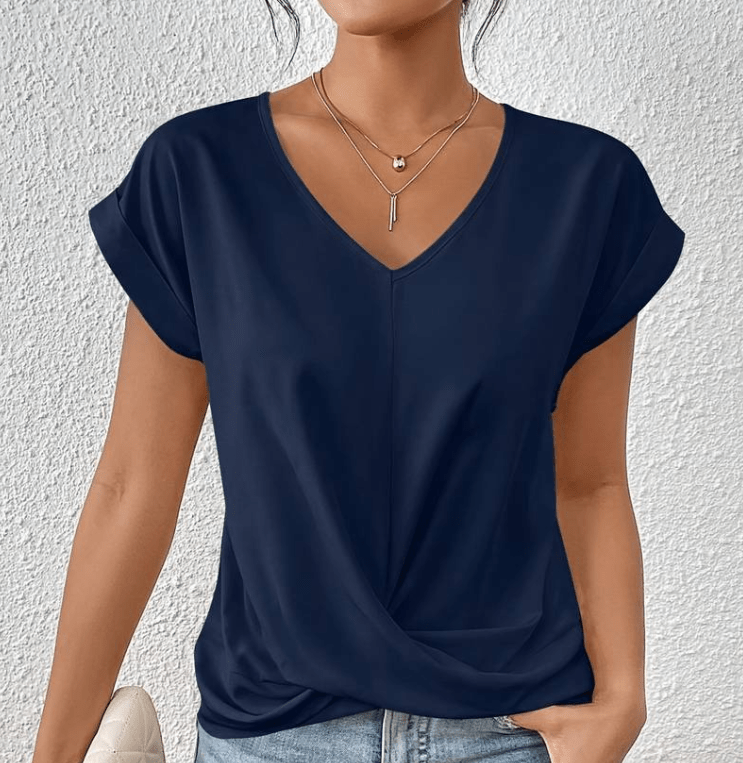 FIORELLA – Top con Scollo a V