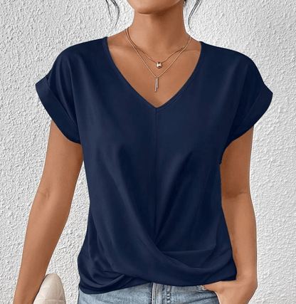 FIORELLA – Top con Scollo a V