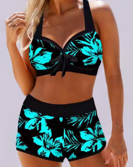 GIULIETTA – Bikini Floreale a Vita Alta