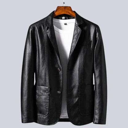 LOGAN - Lightweight Faux Leather Jacket