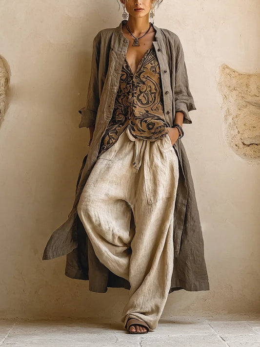 MALIKA – Completo Boho Elegante