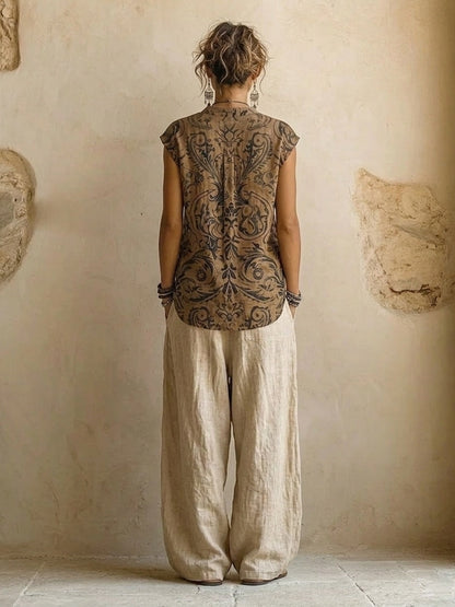 MALIKA – Completo Boho Elegante