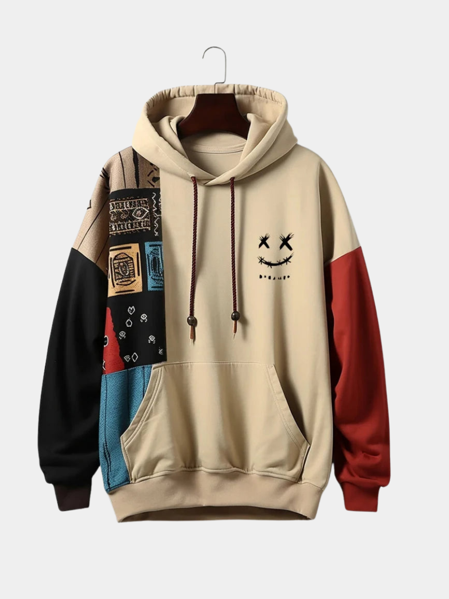 BEXLEY STREET| MEN'S PATTERNED SWEATSHIRT