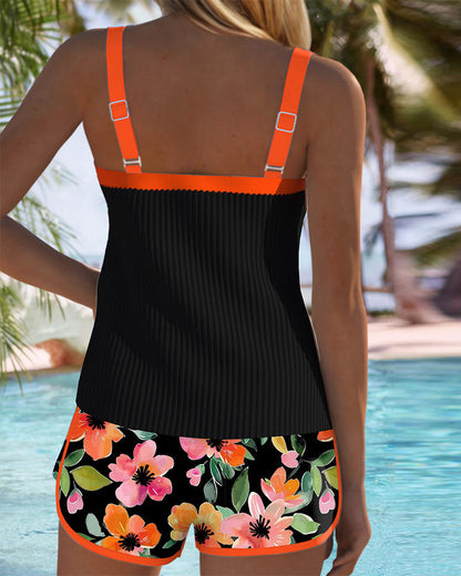 LUNARIA – Tankini Elegante con Pantaloni