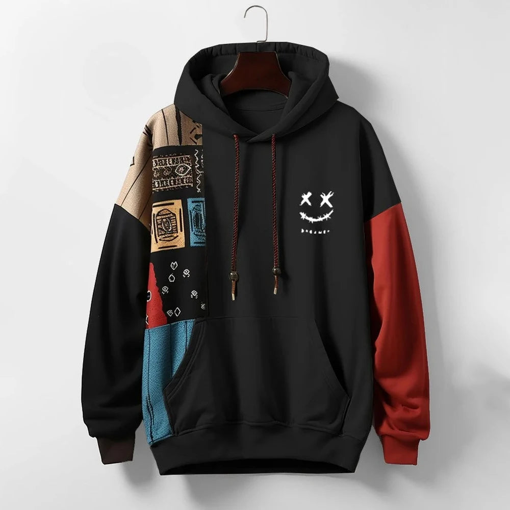 BEXLEY STREET| MEN'S PATTERNED SWEATSHIRT