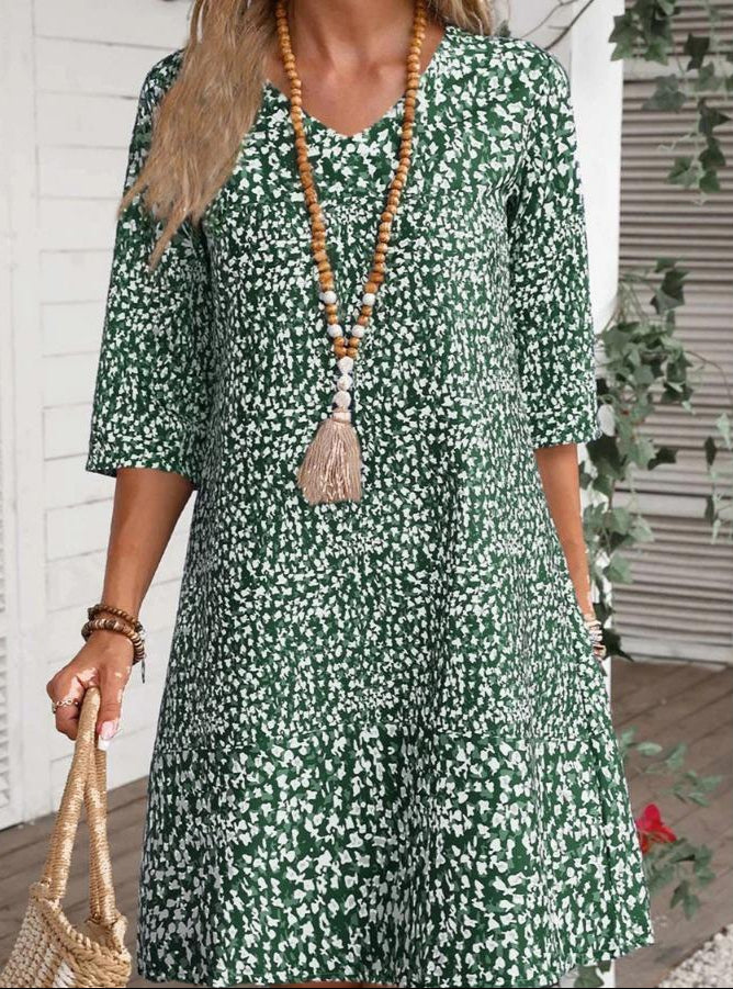 Nadia – Boho Bloom Dress