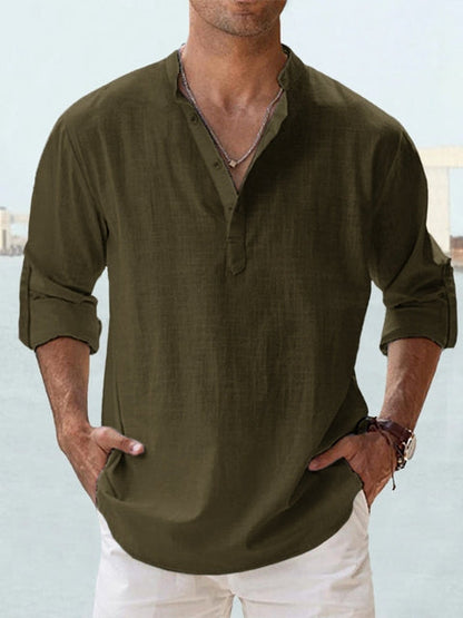 MATTHEW – BREATHABLE COTTON SHIRT