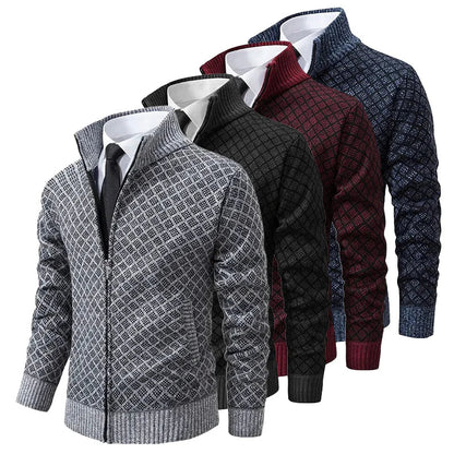 CHARLIE - PREMIUM FULL-ZIP SWEATER