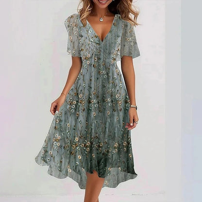 Eden - Elegant colourful dress