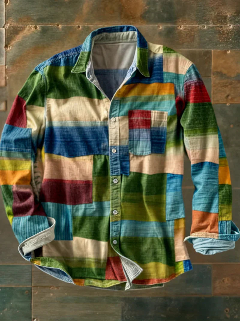 VIRGIL - ELEGANT BLOUSE WITH FUNCTIONAL POCKET
