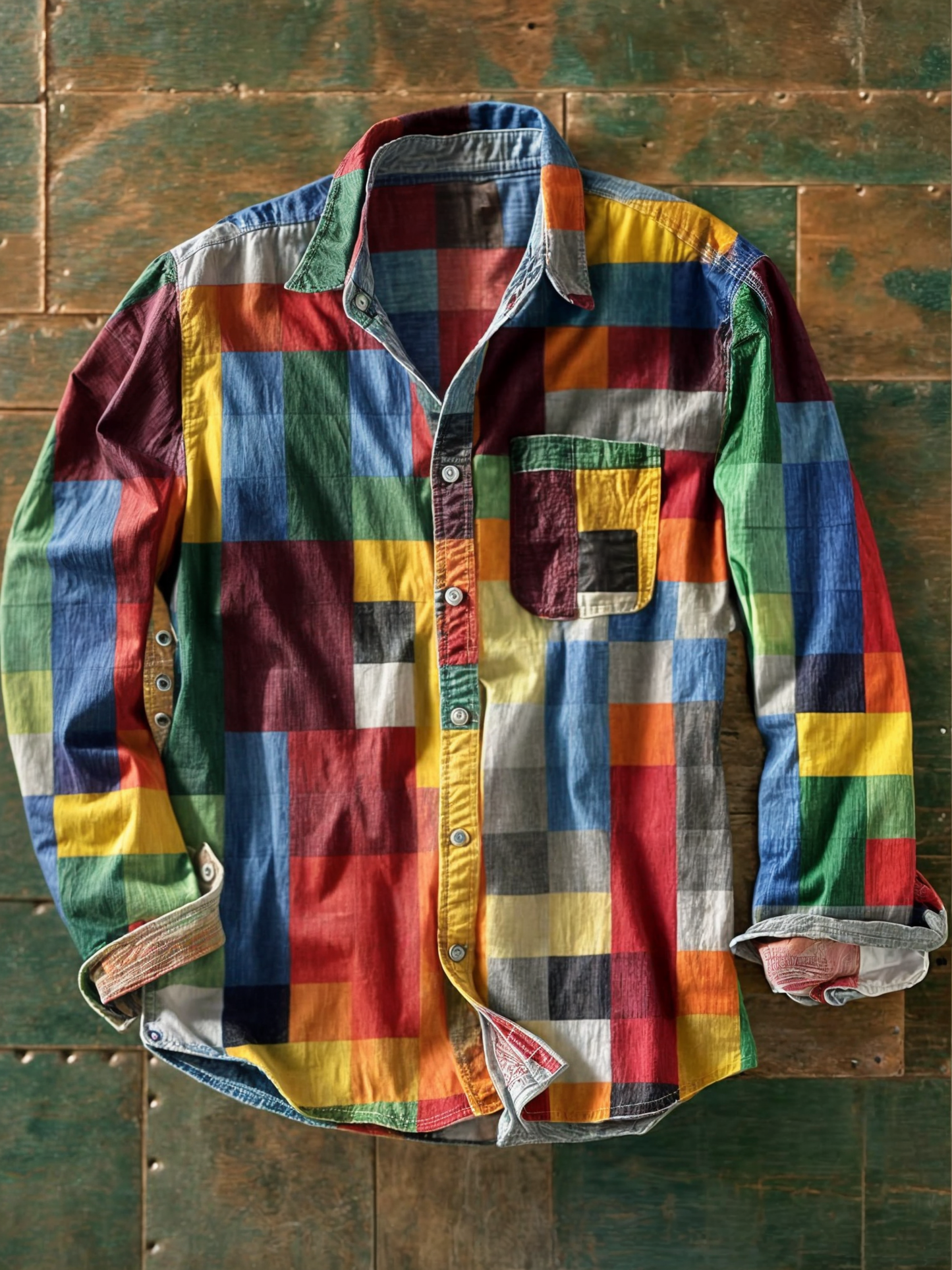 VIRGIL - ELEGANT BLOUSE WITH FUNCTIONAL POCKET