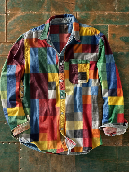 VIRGIL - ELEGANT BLOUSE WITH FUNCTIONAL POCKET